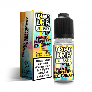 Mango Raspberry Ice Cream E Liquid by Double Drip