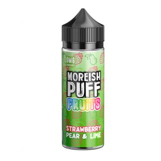 Moreish Puff Fruits - 100ml - Strawberry, Pear and Lime